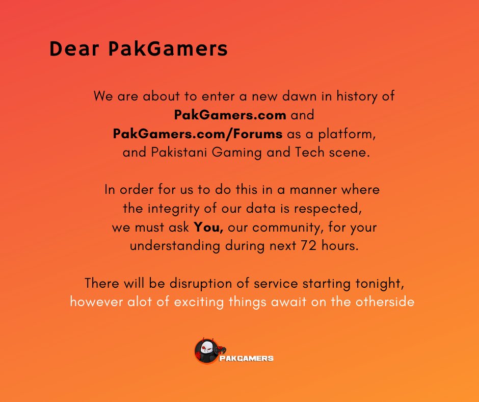 PakGamers's tweet image. Exciting and Important news for PG users!😬🤩