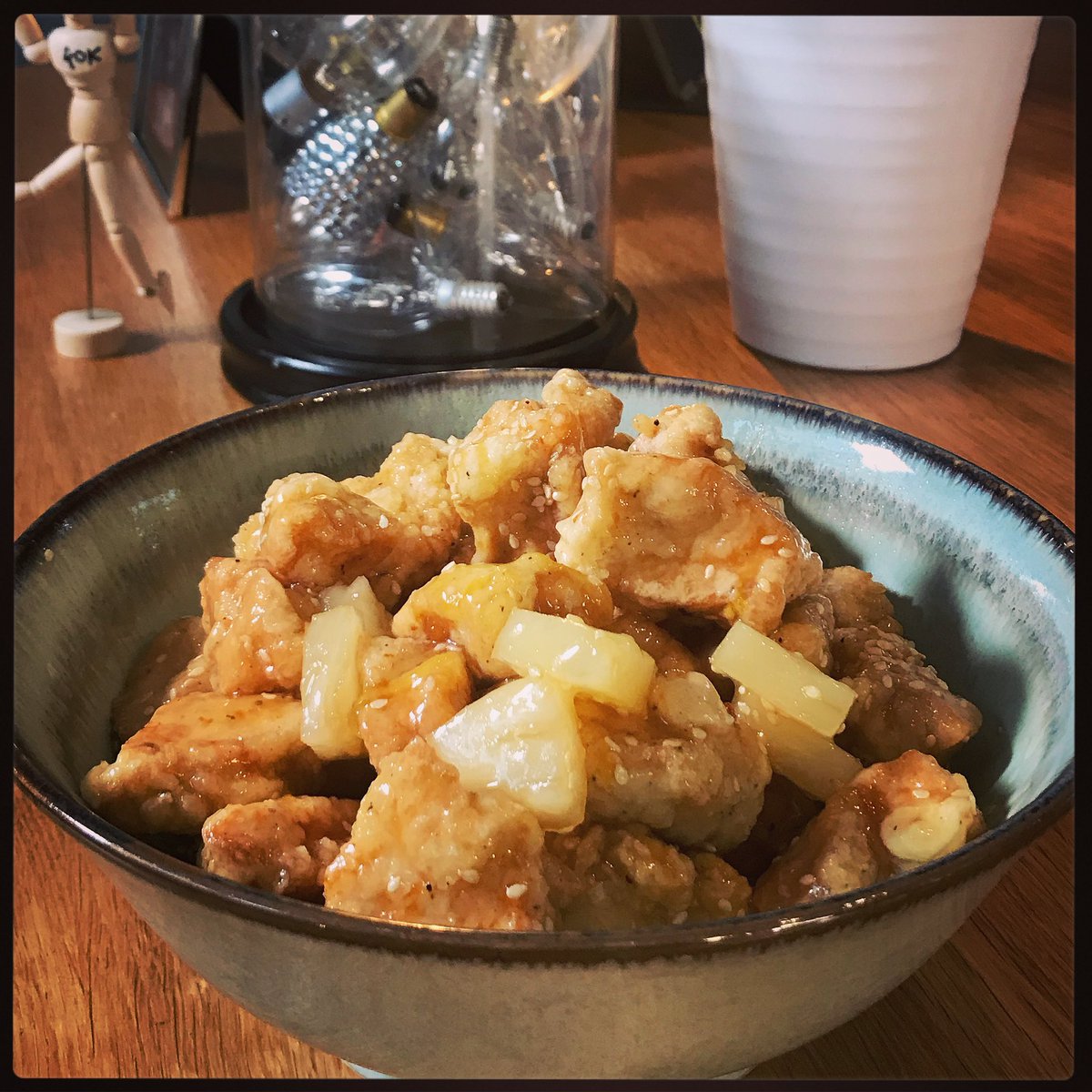 therealgokwan's tweet photo. Honey and Lemon Chicken I just cooked on @thismorning - go to their app for full recipe and method. Enjoy x https://t.co/sL1bfymW0O