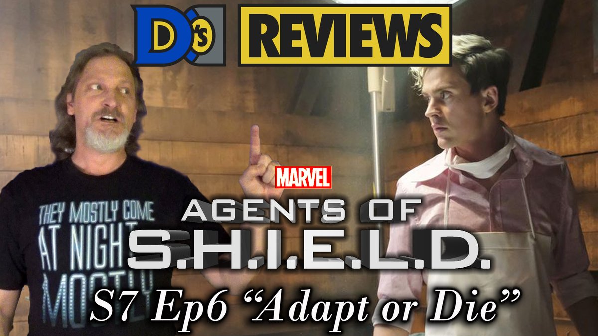 DarrinJaques's tweet photo. Mack's family reunion has a heavy cost, May is the official Chronicom detector and Jemma has an inseparable friend. #DsReviews of #AgentsofSHIELD "Adapt or Die" PLUS Phil's Superpower, The Price of Pride & D's #SceneOfTheWeek!
#7SeasonsAndAMovie
https://t.co/azcCmLvVIQ https://t.co/MdA3UZOzsb