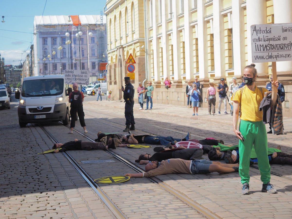 Elokapina - Extinction Rebellion Finland tweet media