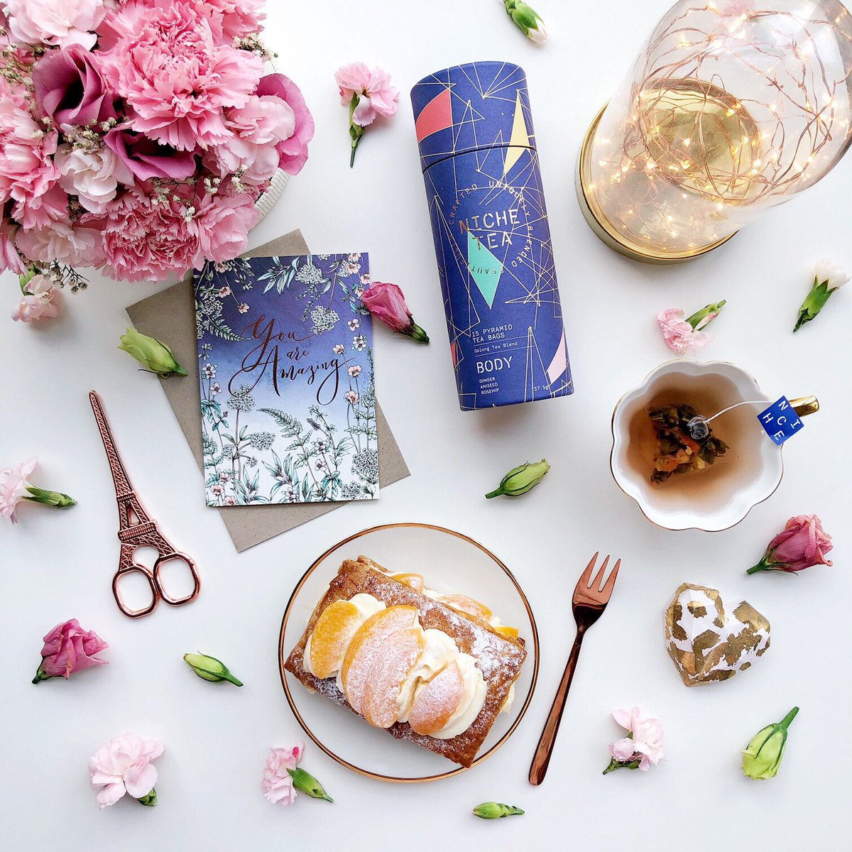 Dreaming of afternoon tea in Paris. Missing the freedom of travel and discovering new, tiny cafes, delicious cakes and unique blends. Where is your favourite place for afternoon tea?