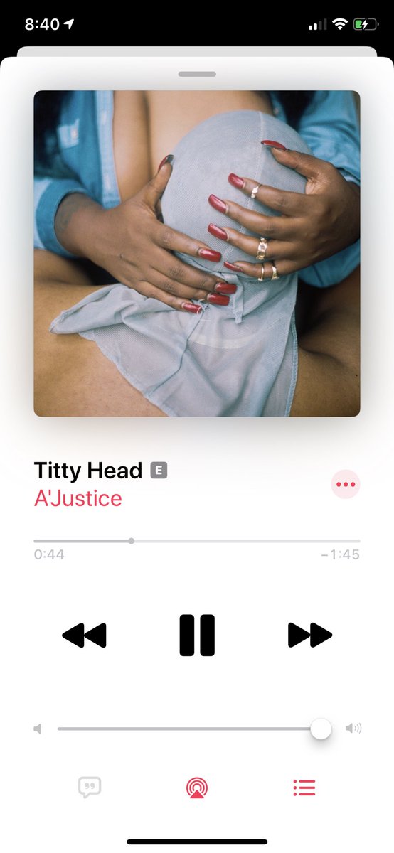 Good morning 👋🏾  Stream my song “Titty Head on Apple Music ❤️