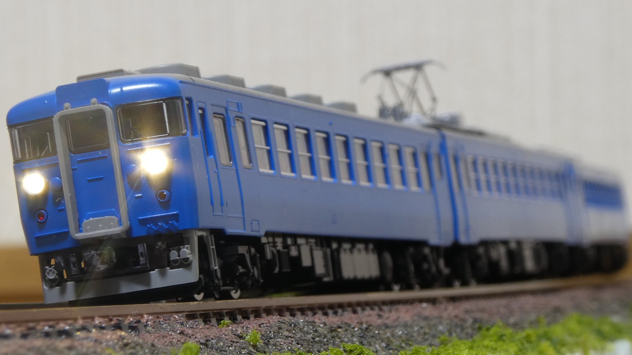 475系電車(北陸本線・青色)セット つまらない 92405