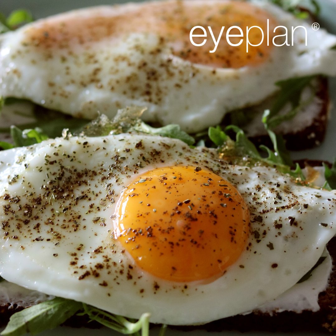 Eyeplan's tweet photo. Eggs are a amazing for your eye health! The yolks contain vitamin A, lutein, zeaxanthin, and zinc, which are all vital for great eye health! 🥚👀 https://t.co/L0mNkaCm75