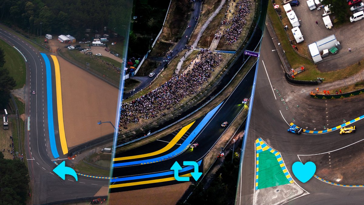 24hoursoflemans's tweet photo. ⬅️ Indianapolis 
🔄 Tertre Rouge 
💙 Arnage

#LeMans24 https://t.co/KbnwuXraRc