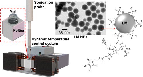 ShiyangTang's tweet photo. Congratulations to Hongda @Lhdiada for publishing his first paper in @ACS_ANM! We designed a dynamic temperature control system for the optimized production of liquid metal NPs. Our strategy produces biofunctional NPs with an excellent stability.  https://t.co/zaM1v3QXCs https://t.co/eausR8n7PE