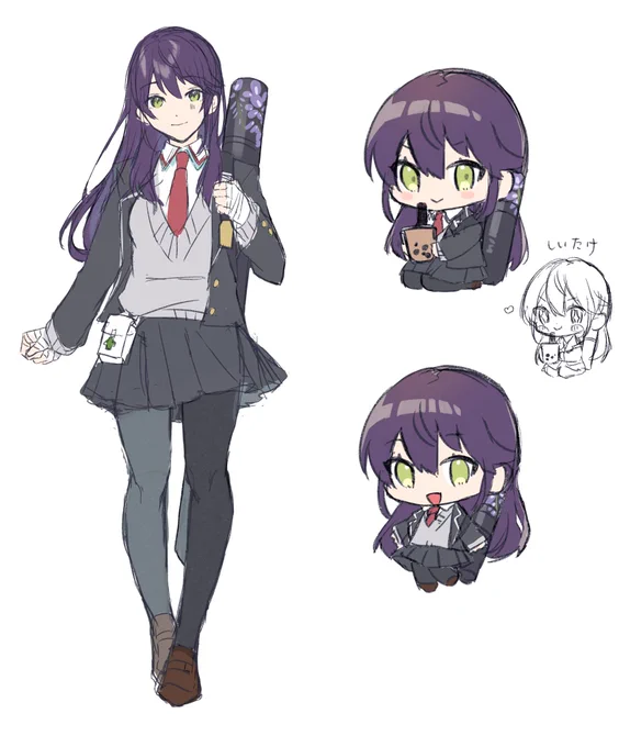 しばらく絵をあげれないので別のとこにあげたtukをはる?? 