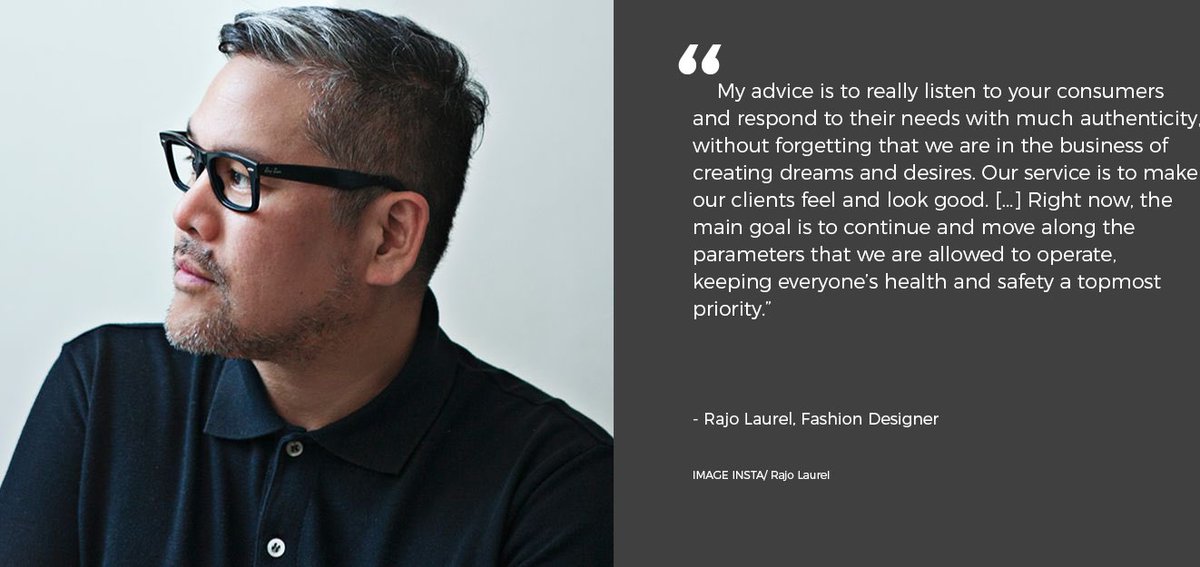 TheManilaFAME's tweet photo. When it comes to design, fashion designer and entrepreneur Rajo Laurel is not one to be afraid of taking risk--what’s important is to acknowledge what’s happening out there and to act "sensibly with much sensitivity and compassion."
https://t.co/v8aRZoZ5cu
#manilafame https://t.co/lZWZuDPErL