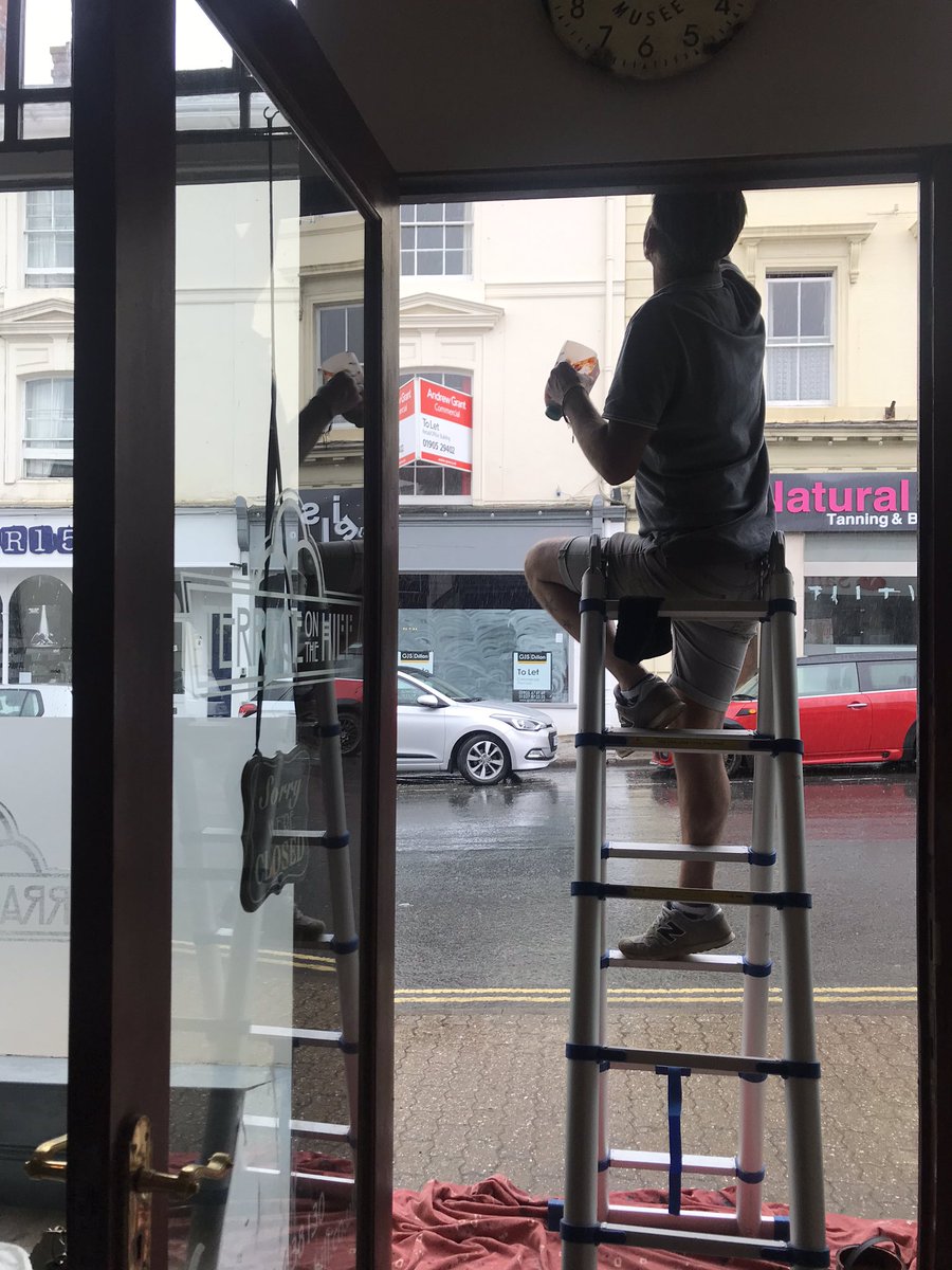 Rain or shine it will get finished!