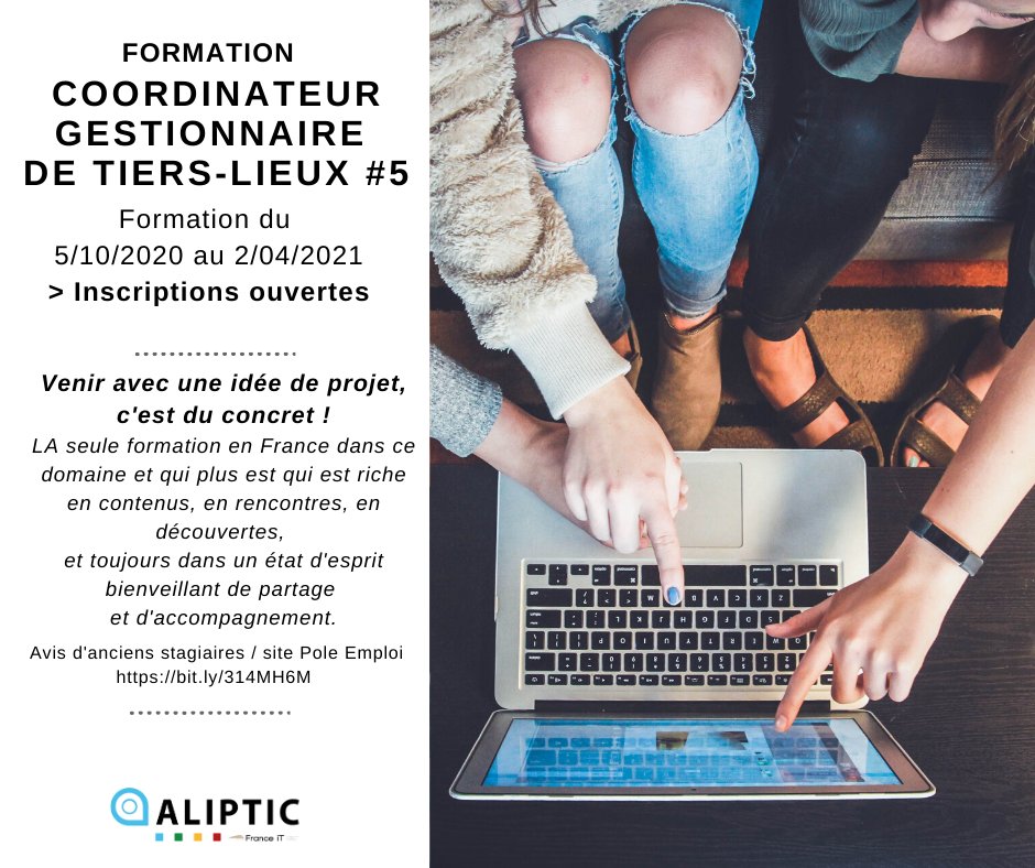 aliptic_'s tweet photo. #FORMATION COORDINATEUR DE TIERS-LIEUX
Nouvel avis 5⭐️par un ancien stagiaire de la Formation #CGTL ! 🤗

𝑽𝒆𝒏𝒊𝒓 𝒂𝒗𝒆𝒄 𝒖𝒏𝒆 𝒊𝒅𝒆𝒆 𝒅𝒆 𝒑𝒓𝒐𝒋𝒆𝒕, 𝒄'𝒆𝒔𝒕 𝒅𝒖 𝒄𝒐𝒏𝒄𝒓𝒆𝒕 !
𝑳𝑨 𝒔𝒆𝒖𝒍𝒆 𝒇𝒐𝒓𝒎𝒂𝒕𝒊𝒐𝒏 𝒆𝒏 𝑭𝒓𝒂𝒏𝒄𝒆 𝒅𝒂𝒏𝒔 𝒄𝒆 𝒅𝒐𝒎𝒂𝒊𝒏𝒆 [...] https://t.co/kGW0nVfMVG