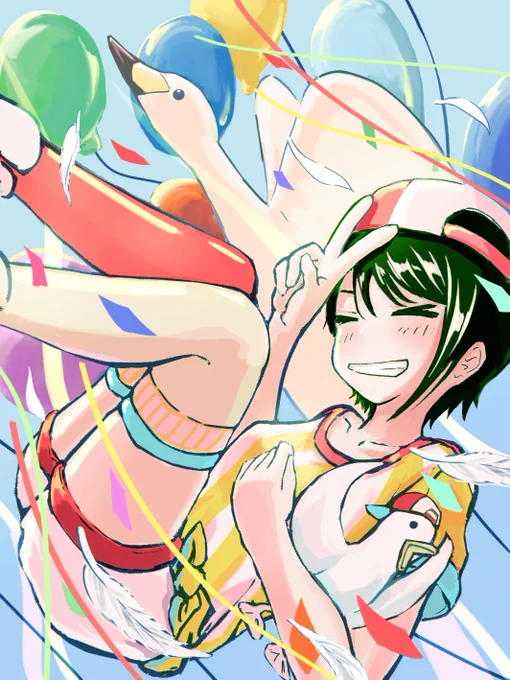 誕生日おめでとう!
いつも楽しませてくれてありがとう!

#大空スバル誕生日
#プロテインザスバル 