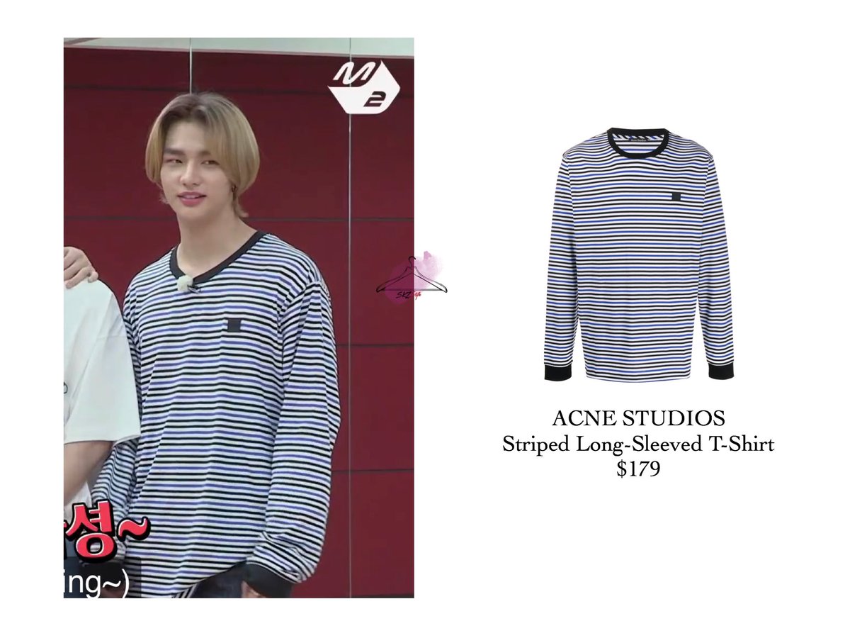 SKZ_Style's tweet photo. [200701] HYUNJIN on Finding SKZ

Top :
ACNE STUDIOS
Striped Long-Sleeved T-Shirt
$179

#HYUNJIN #현진 #스트레이키즈 #STRAYKIDS https://t.co/fw9MyOlZAv