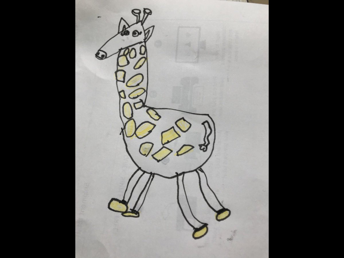 DerbyEarlyYears's tweet photo. How do we know the children absorbed the learning from yesterday’s  #TALKDerbyDAY Jungle day? Well receiving this on @ClassDojo “here’s what Y drew in a piece of paper and I liked how she didn’t miss any detail: she learned that yesterday in the jungle day” https://t.co/DdgzzcwST8