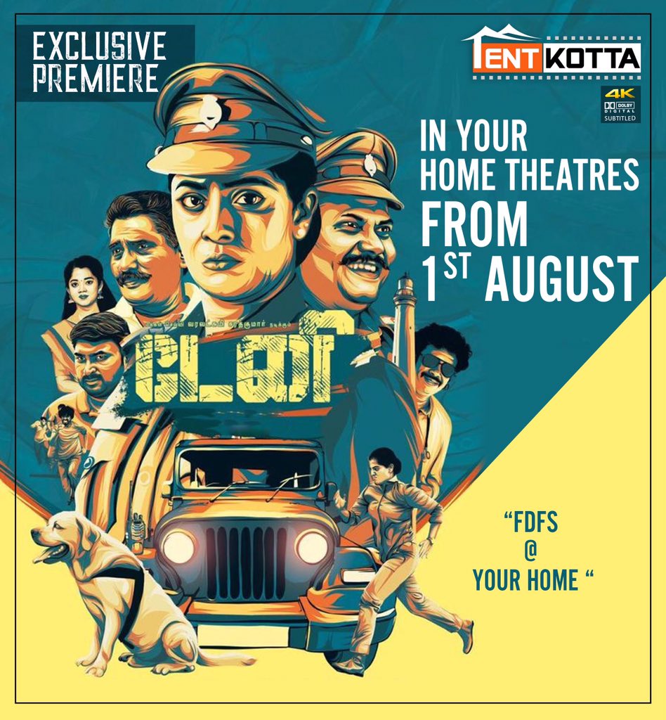 Ott360's tweet photo. A nail-biting action thriller #Danny from Santhanamoorthy starring our MAKKAL SELVI @varusarath , presented by @Pgmediaworks and @DhayaSandy’s  music is releasing on AUG 1 IN YOUR HOME THEATRE. https://t.co/SMfdlAbh5s
