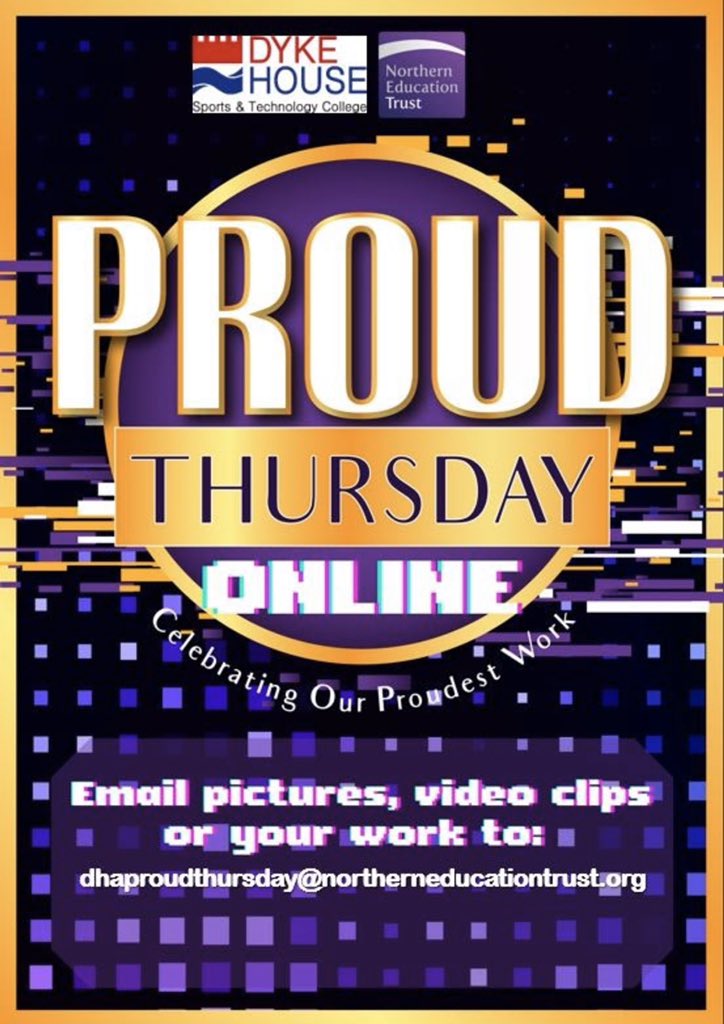 DykeHouse's tweet photo. Well done to everyone who has taken part in Proud Thursday Online this week. The winners this week, in no particular order are https://t.co/VHViBEgV9d