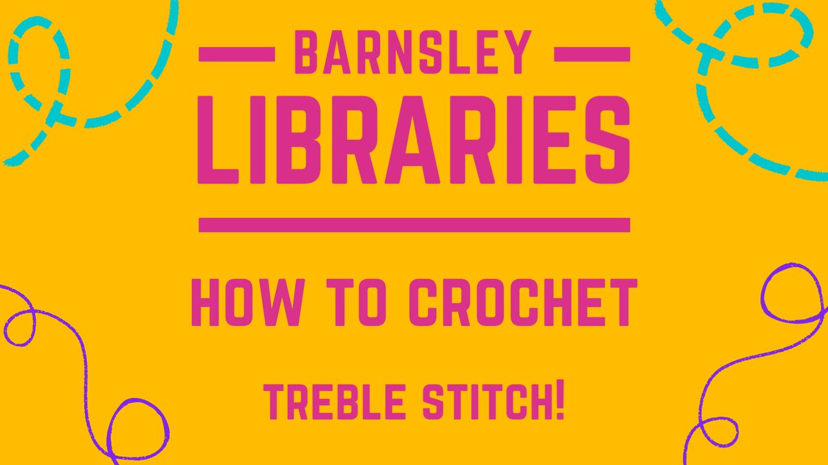 BarnsleyLibs's tweet photo. Head over to https://t.co/CIcAxQuwsD to see the talented Nik teach you crochet treble stitch ๐
Share pics of your crochet creations! ๐คฉ
#BeatTheBoredom #BarnsleySpirit #LibrariesFromHome #LibraryLockdown #crafts #crochet #talentedstaff https://t.co/acTJY5Uwpd