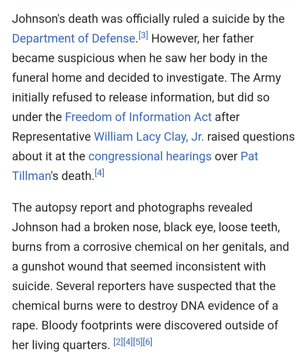 @gypsithug @AceRedBand1t #LaVenaJohnson was beaten, raped and murdered on Balad Military Base in 2005. It was ruled a suicide. Help get justice for her and her family! #BLM Move On Petition sign.moveon.org/petitions/lave… Change dot org Petition change.org/p/u-s-criminal…