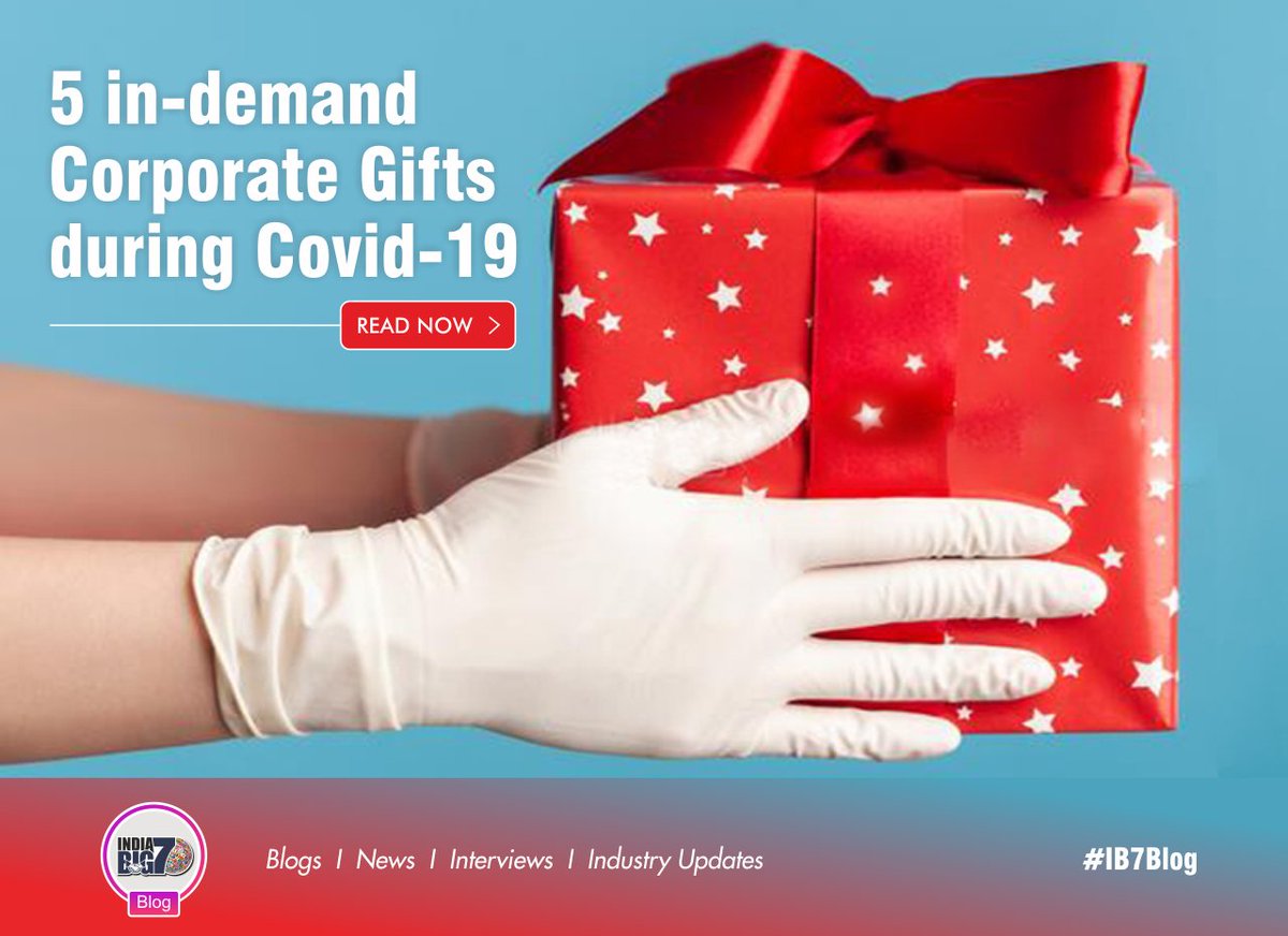 indiabig7's tweet photo. 5 in-demand Corporate Gifts during Covid-19. Read now at https://t.co/9dLisvyd6s                                    #IB7Blog #CorporateGifts @ReedExhibitions #TrendingGifts https://t.co/FEevAXnASd