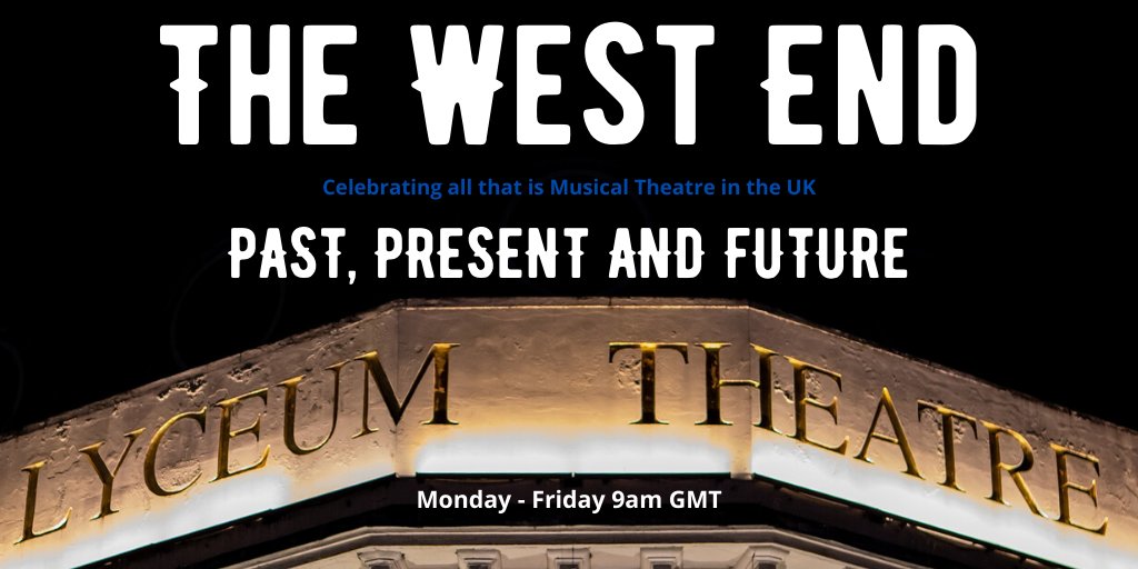 MTR (@mtr_tweets) on Twitter photo 'The West End: Past, Present and Future"
Listen to the best the UK musical theatre scene has to offer. 
Featuring creatives, shows and cast recordings.
Let's start this next hour with 'A Woman in Love' from Cleopatra
<a href="/cleomusical/">Cleopatra - the musical</a> @LyndonSamuel
On MusicalTheatreRadio.com 'The West End: Past, Present and Future"
Listen to the best the UK musical theatre scene has to offer. 
Featuring creatives, shows and cast recordings.
Let's start this next hour with 'A Woman in Love' from Cleopatra
<a href="/cleomusical/">Cleopatra - the musical</a> @LyndonSamuel
On MusicalTheatreRadio.com