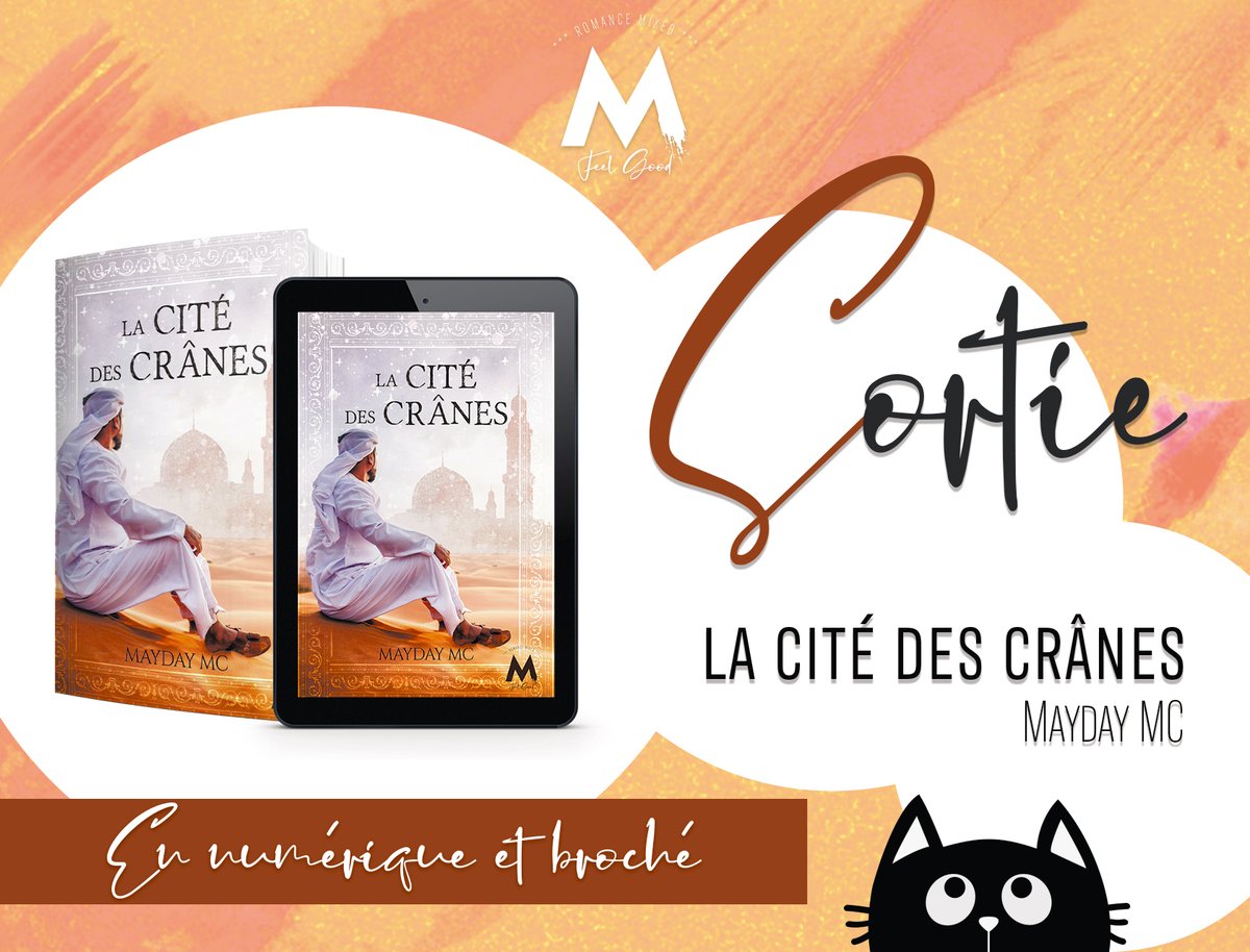 EditionsMix's tweet photo. #LaCiteDesCrânes
#MaydayMC
#CollectionMixEd
🧡SORTIE🧡
Dispo ici : https://t.co/MWmSEQyqwE
Et en librairie !
👨❤️👨Titre : La Cité des Crânes
👨❤️👨Auteur : Mayday MC
👨❤️👨Collection : Mixed Romance
👨❤️👨Genre : Romance contemporaine https://t.co/jPdrhf1QtH