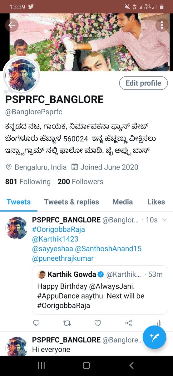 AppuEmpire's tweet photo. Thank you for 200 followers guys 
#ThankYou #thursdaymorning #200Followers #puneethrajkumar #appu #powerofyouth #puneethrajkumarfans #prkboss https://t.co/aKZc0Ly8Hh