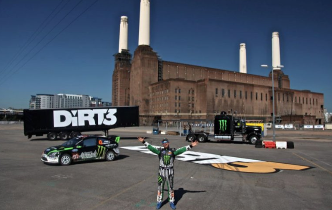 The launch of Dirt3 needed something a little special, so we took legendary driver Ken Block to Battersea Power Station and recreated the game set in real life, even down to the swinging digger and piles of cardboard boxes...gorillauk.com/case-studies/k…