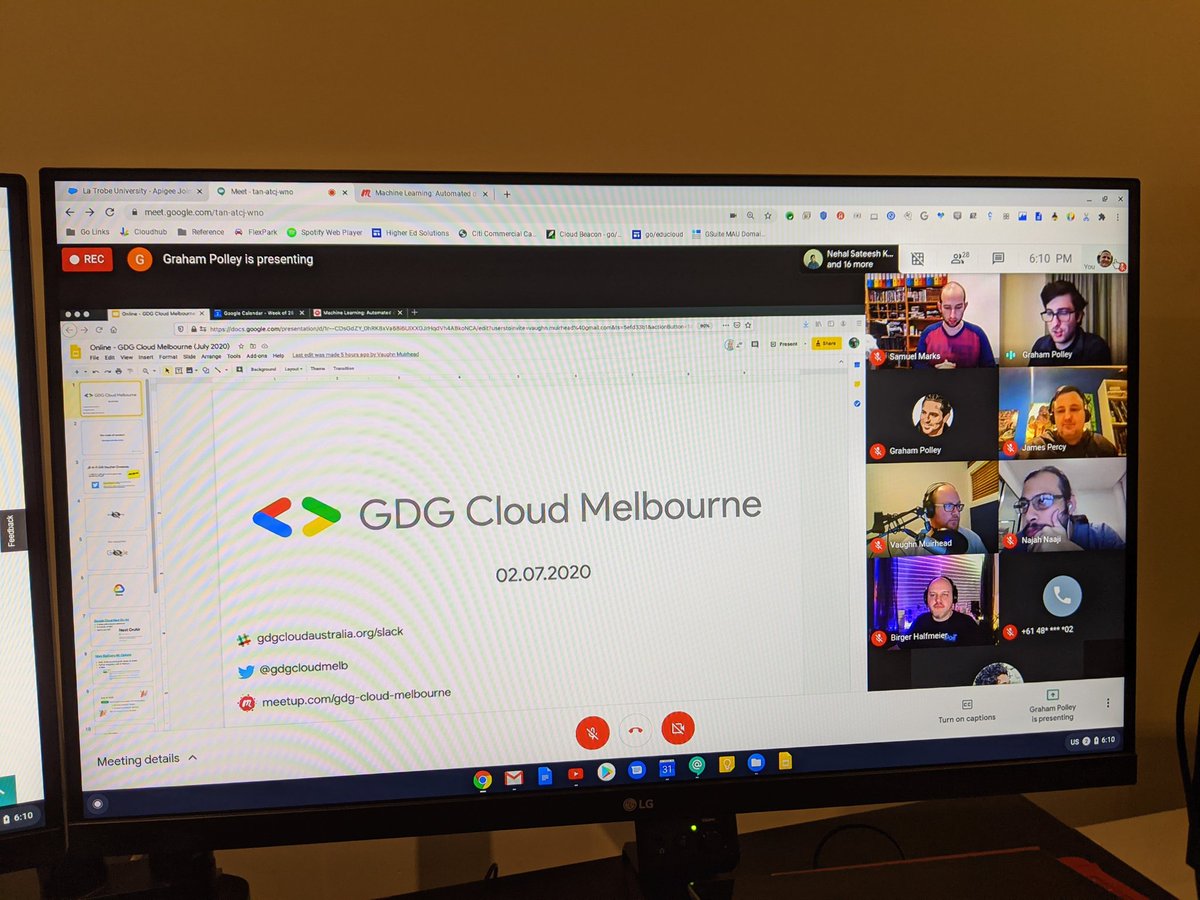 Ken_Rankins's tweet photo. Attending my first #gdgcloudmelbourne event. 'Automating diagnosis of blinding diseases using Google Cloud' ... Nice. https://t.co/YpHOmFP2O8
