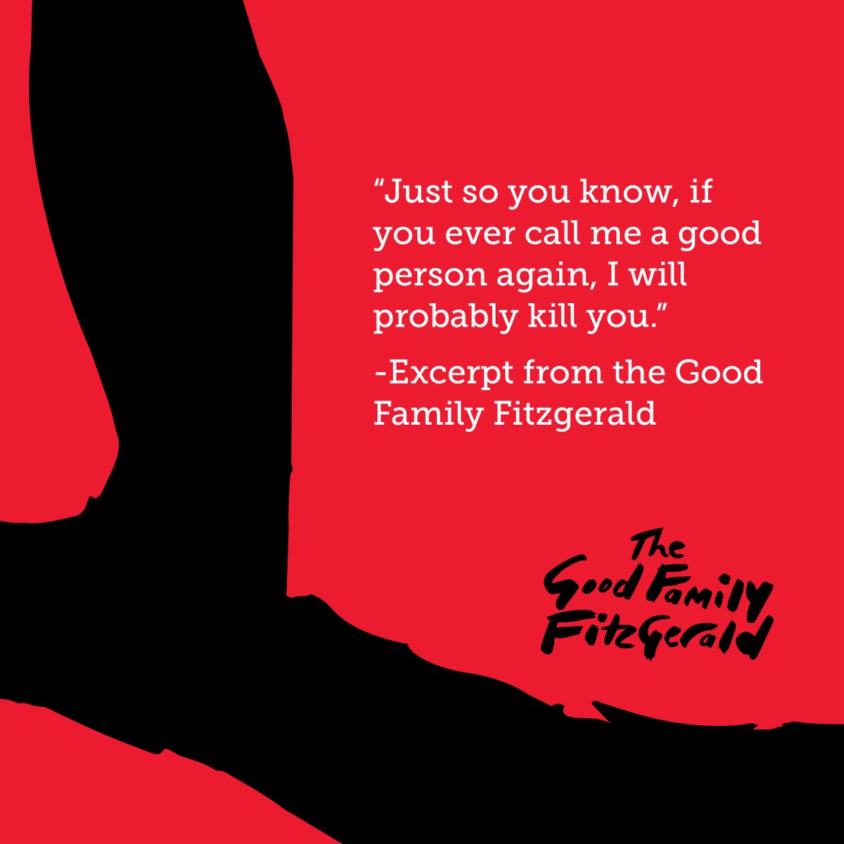 Welcome to The Family. #GoodFamilyFitzgerald #WhatToReadNext #SummerReads #JoeDiPrisco