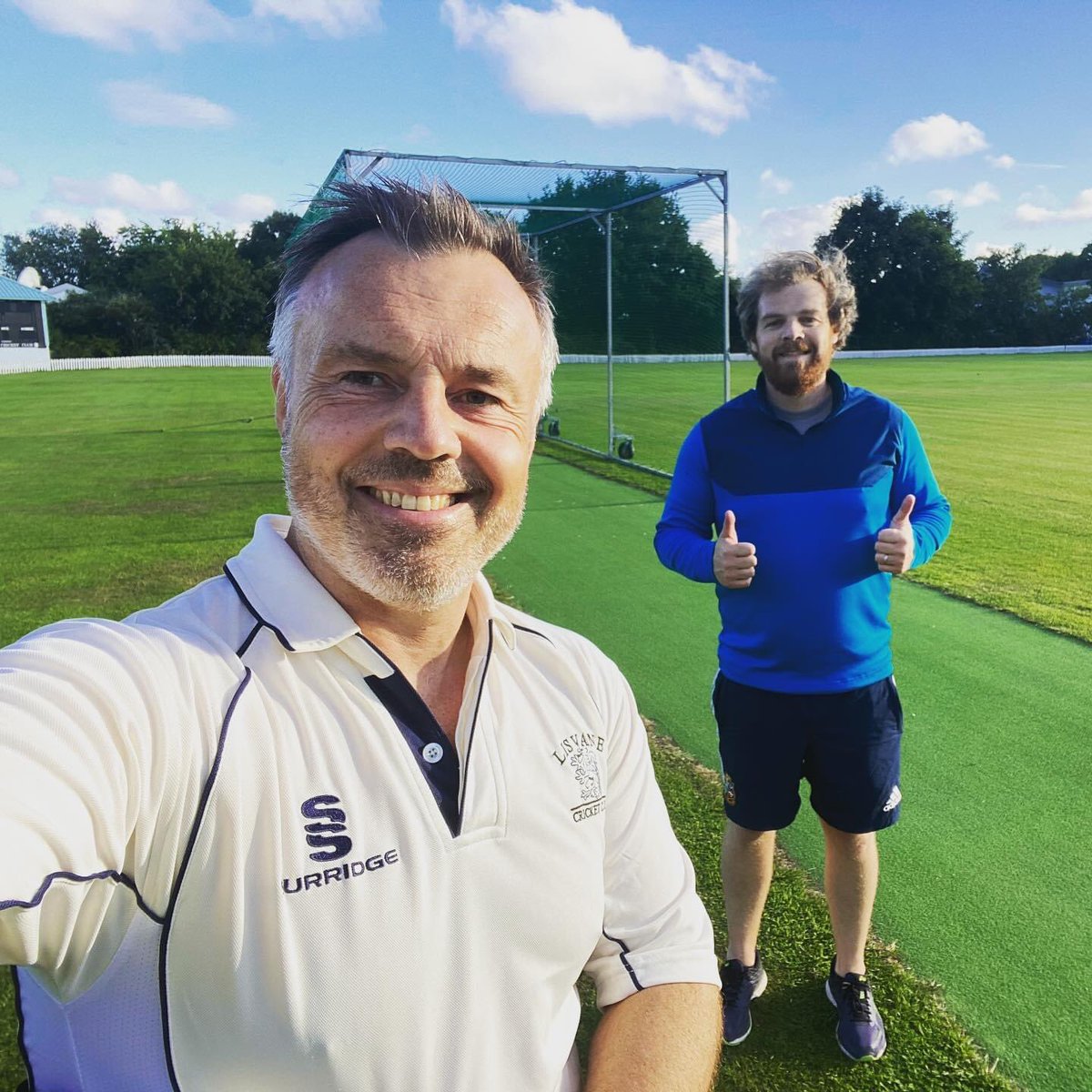 lisvanecc's tweet photo. Great to see our members using the practice facilities up at Llwynarthen! Remember to book your slot with Clive Brown (all details have been emailed to you ππ»)
Remember to share your #FirstBallBack with @lisvanecc & @CricketWales π https://t.co/iid0ZCM1ht
