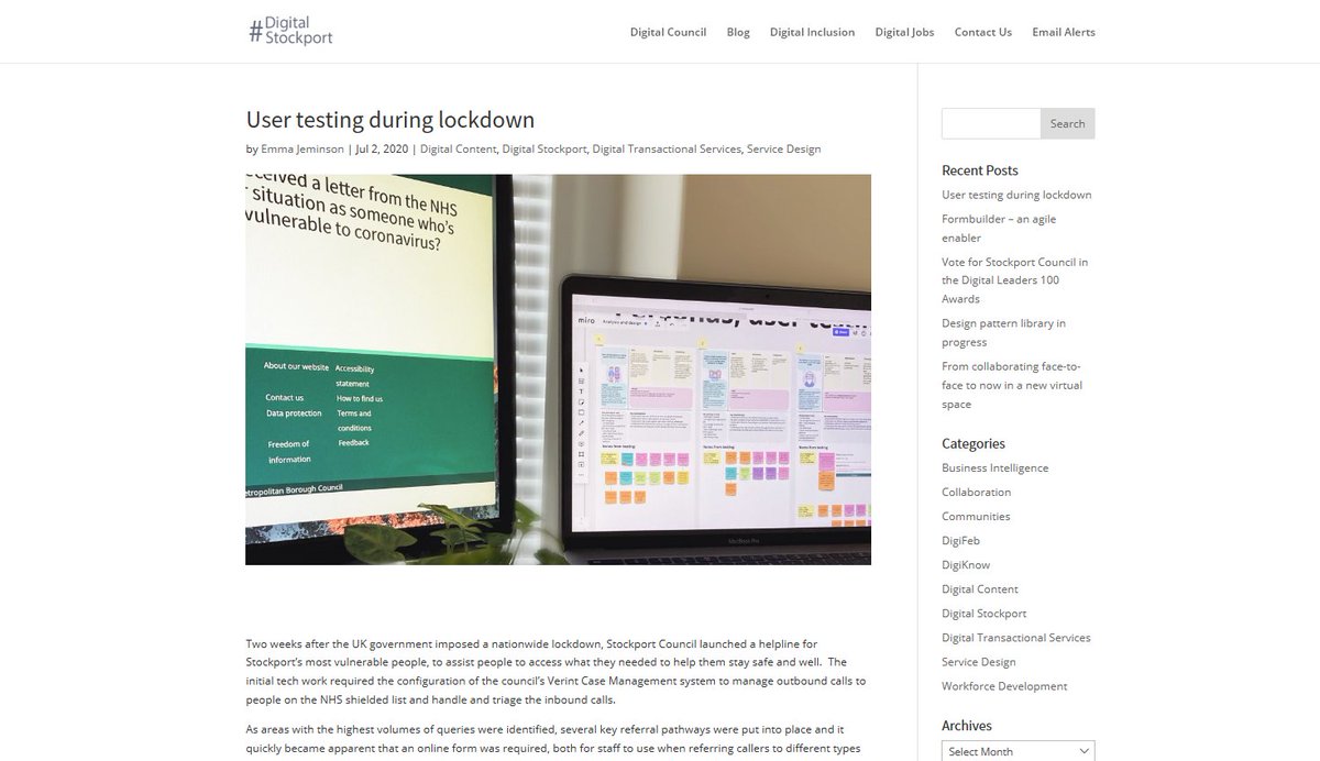 SMBC_Digital's tweet photo. In the latest #digitalstockport blog, user experience designer @emmajem_ describes how we used personas for user testing during lockdown #uxdesign #userresearch #usabilitytesting https://t.co/qS7Dht7ccA https://t.co/VMEhlJyeoK