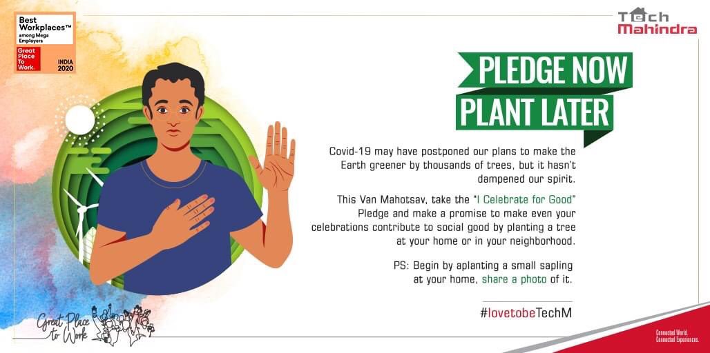 DK_Rise4Green's tweet photo. Happy Birthday my Seedball #Rise4Good baby 👶 Khusi, the youngest environmentalist in my group. A Peepal tree and few Seedballs planted today.
#BirthdayPlantation
#Sanklap2020
#Seedballs
#HappinessChallenge
#Rise4Good
#lovetobeTechM @vrindapisharody @C_P_Gurnani @HPCL https://t.co/nkR6CxMOHS