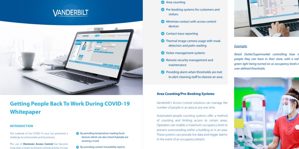 VanderbiltInd's tweet photo. 8 security strategies that businesses can implement to help create a safe environment. https://t.co/vW9UbHsHH3 #BackToBusiness #BackToWork #SafeWorking #TheNewNormal #COVID19toolkit #LifeAfterLockdown #StrengthInSecurity #AccessControl #SecuritySolutions #SecurityInsights https://t.co/wOOtfkTTO9
