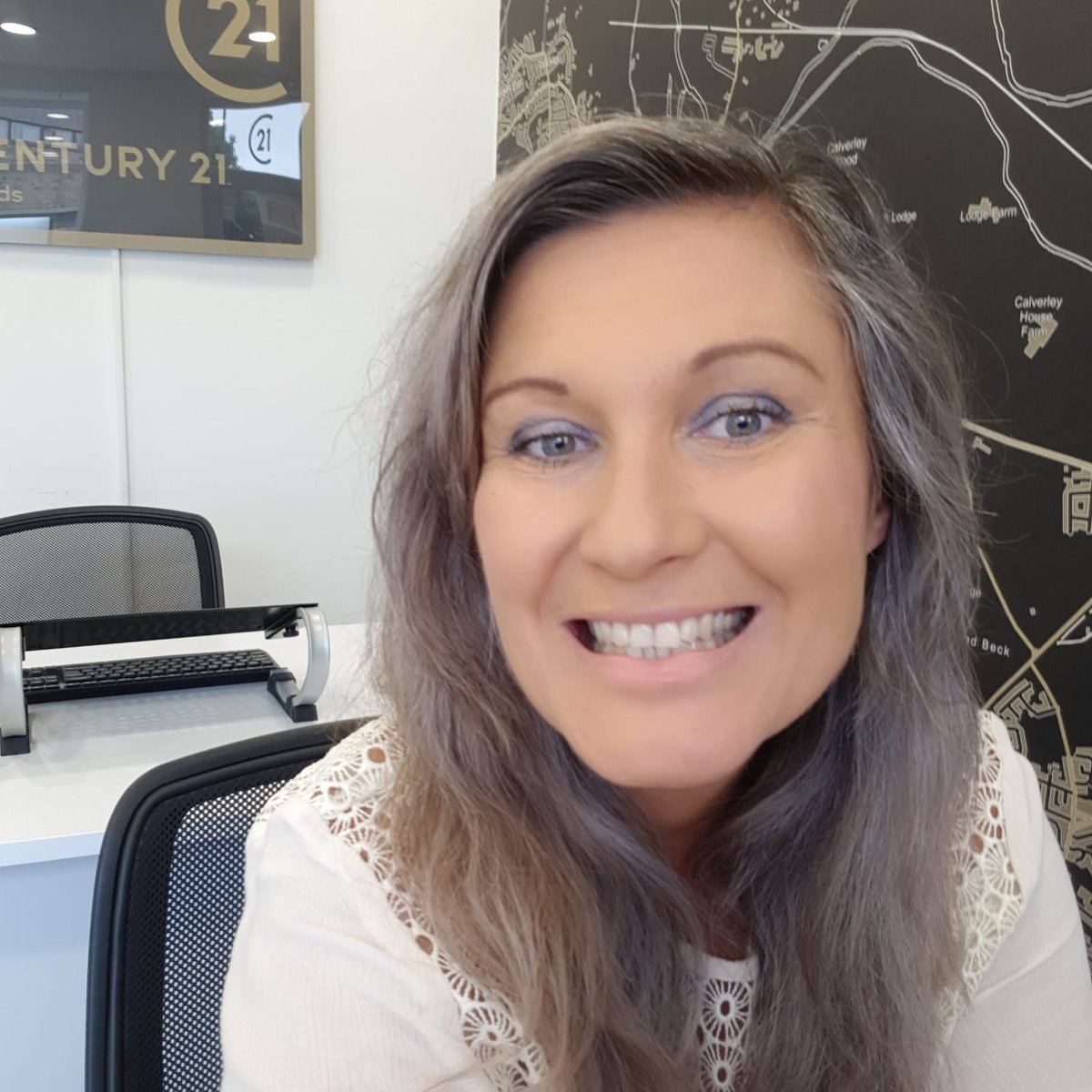 Century21Leeds's tweet photo. I'm so happy to be back in office. No usual  distractions of working from home. I can fully concentrate. Just wondering why I bothered putting lipstick on as will be wearing mask most of the day. I think it's a habit when getting ready for work I put lipstick on. 
#century21leeds https://t.co/5k0ksx7fM3