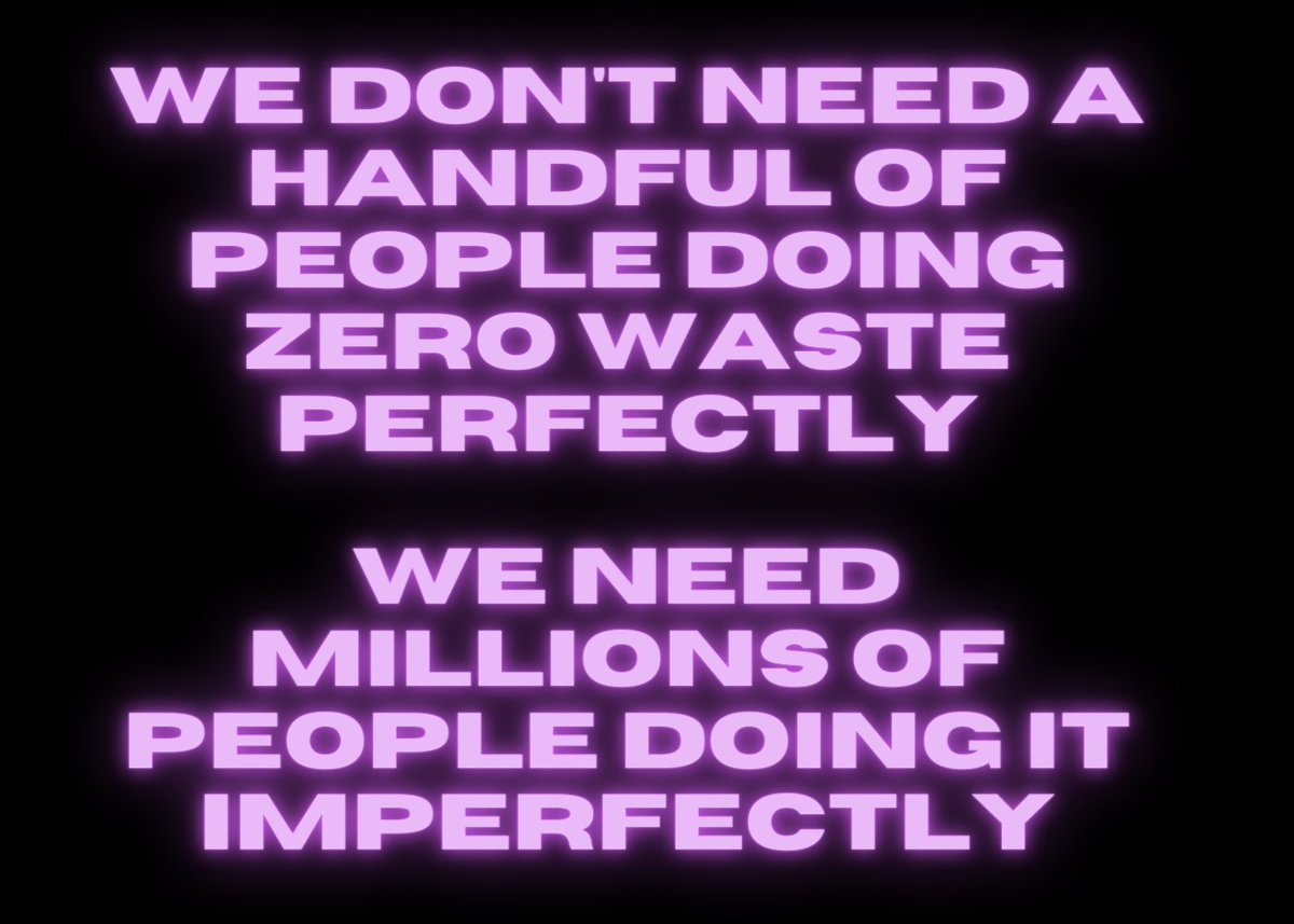 TotalCtrlAS's tweet photo. We don't need a handful of people doing zero waste Perfectly. We need millions of people doing it Imperfectly.
.
.
.
#zerowaste #waste #millions #savefood #beimperfect #beinghuman #nofoodwasted #zerofoodwaste #care #eco #sustainable #restaurants #restaurant #chefs #chef #cafe https://t.co/0AZvs45Azn