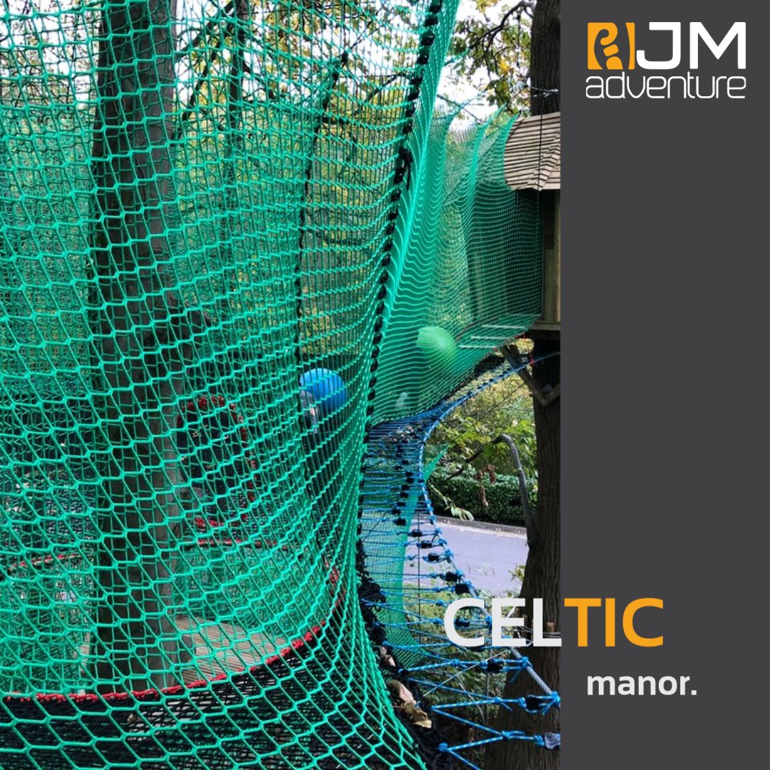 JMAdventure's tweet image. We loved working on this fun net course at Celtic Manor in South Wales. Have you had a go on this course? #netcourse #treetopadventure #celticmanor