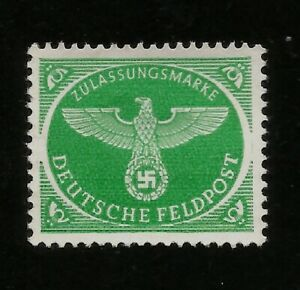 Here is the eagle on a Nazi stamp from 1942.