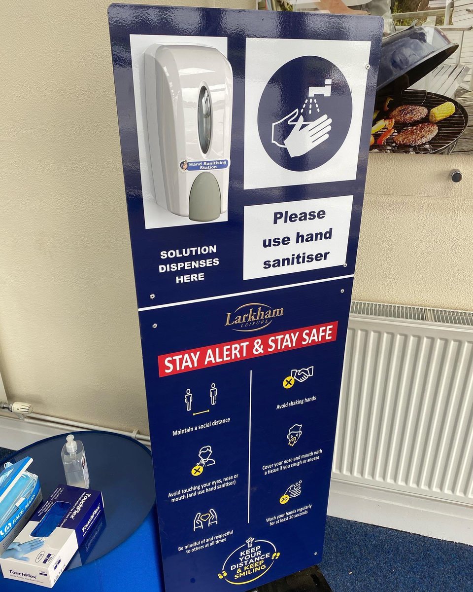 Our new hand sanitiser stations are now in place ensuring our customers safety is paramount 😊 if you’d like to book an appointment to view our static caravans then please give us a call on 01262 481210 #staysafe #yorkshire #caravans #Beverley #Hornsea #Bridlington #Scarborough