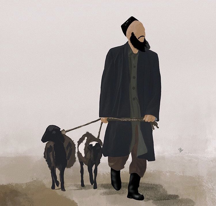 edentravels's tweet image. Instagram really can be quite good sometimes. 

A couple more from @se_art131 (not on here, so follow there). 

Uyghur art.