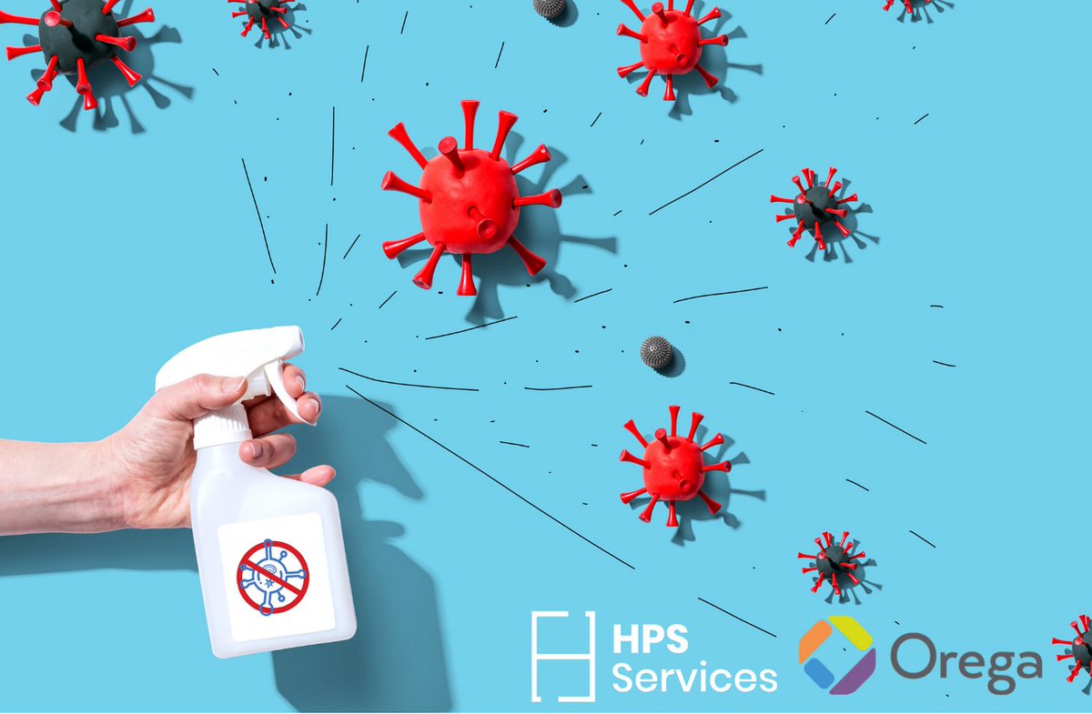OregaOffices's tweet photo. Tested, non-toxic and safe to use – this new technology used by HPS Services is proven to kill 99.9% of viruses and bacteria including COVID-19 and provides ongoing protection in our workspaces for up to 30 days! #AntiMicrobial #HPSProtected #Covid19 #OfficeSpace #Entrepreneur https://t.co/xYhyJLAN3B