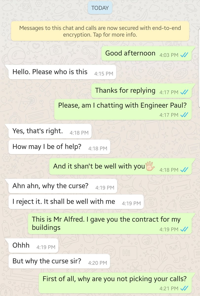 This conversation between this man and his engineer will crack your ribs Check the thread for the complete part 