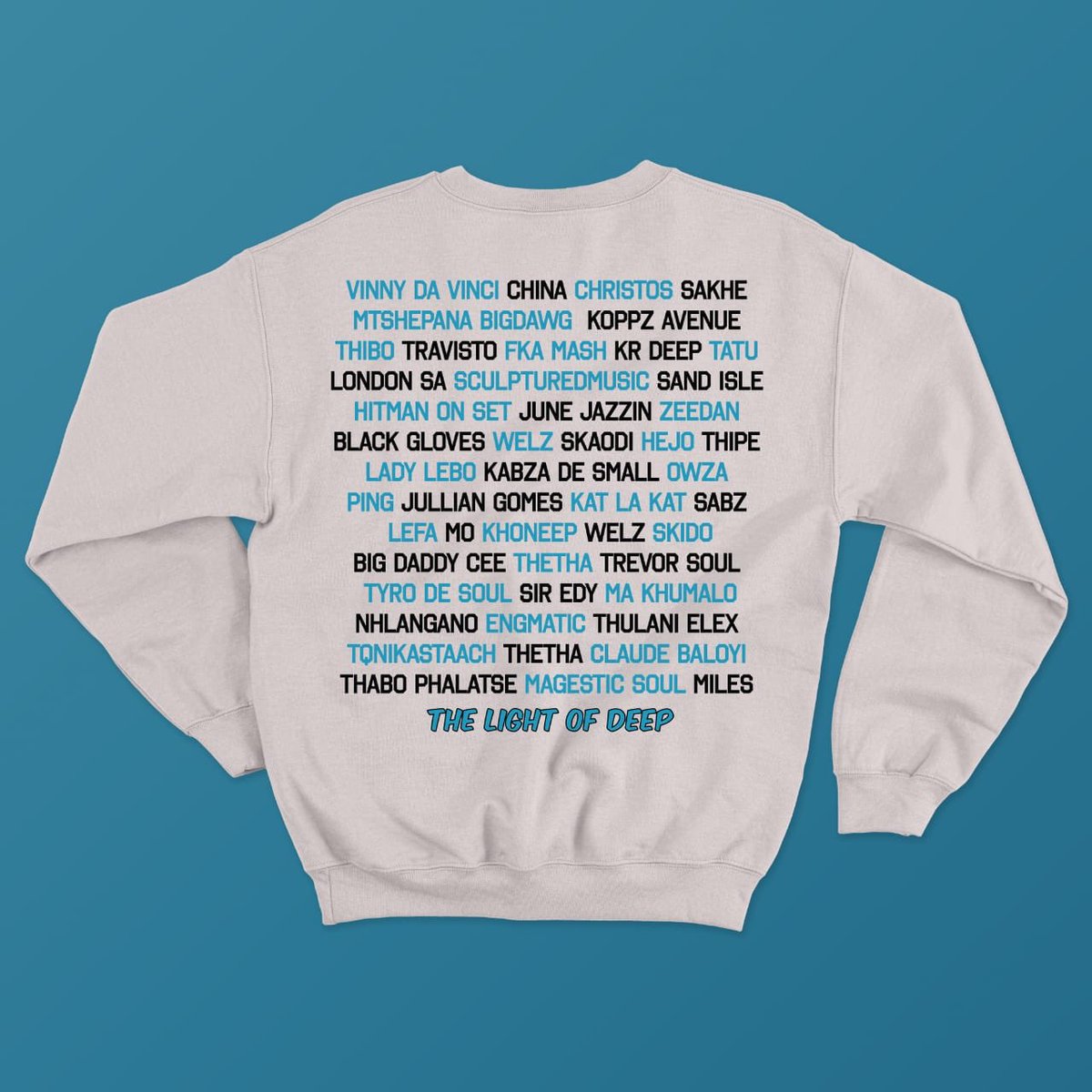 TheLIGHTOFDEEP1's tweet photo. Since its inception 4 years ago, #TheLightOfDeep has had a lot of great #musiccurators who contributed to the growth and success of the event. And for that, we dedicate our 2020 winter gear to them.

Price: R400
Colours: black and white 
Sizes: S - XXL

Place your orders NOW! https://t.co/R3DcXQSokN