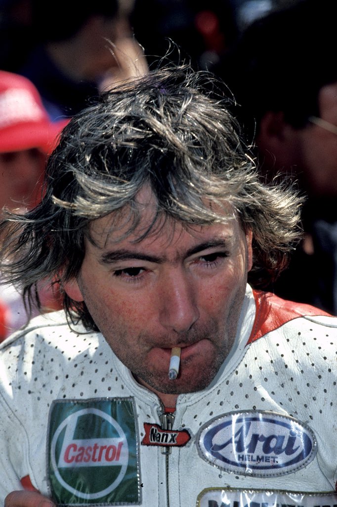 OfficialBSB's tweet image. 20 years ago today, during a BSB event at Silverstone, news filtered through that Joey Dunlop had been killed in an accident in a road race in Estonia.   “Legend” is a much overused word, particularly in sport, but if there was one man throughly deserving of that moniker its Joey