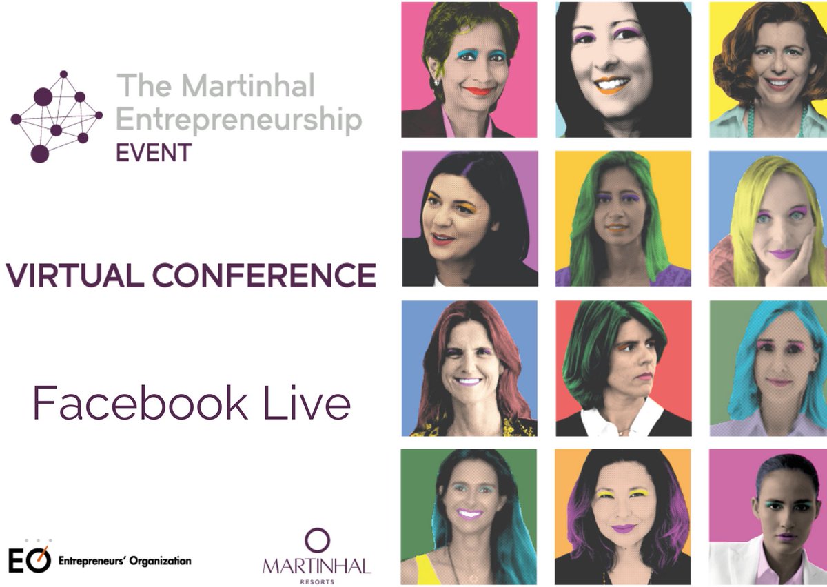 It's today 🥳 The #MEEonline, our #MartinhalEntrepreneurshipEvent 2020 is starting in less than one hour! Follow us on Facebook Live from 10:30 am 👉 facebook.com/martinhal
#WomenInTech #WomenInBusiness #EOPortugal #UnitedLisbonSchool #SocialImpactEntrepreneurship #ClimateChange