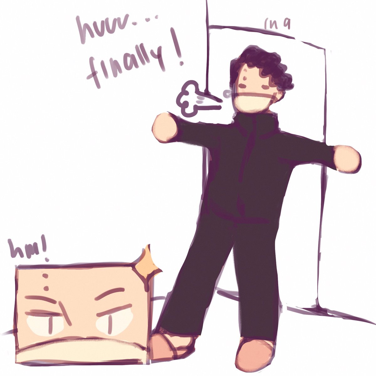 the secret life of sakusa kiyoomi ???‍?✨ #haikyuu #hq #haikyuufanart 