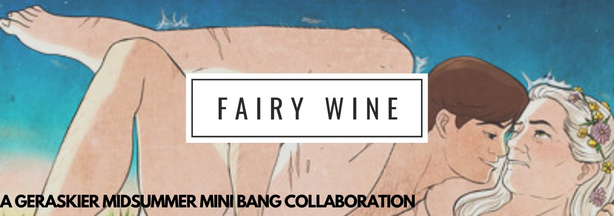 MaxImproving's tweet photo. My collab with @FGfics for the @geraskierbang is up :D
It was lots of fun to do sth spicy again ;D
Wanna read "Fairy Wine", featuring tiny peen Geralt and stoned boys? 
Go here for the AO3 link: https://t.co/4fNoWVMOCr
And here for the full pic ;)
https://t.co/7T3zx8Krzv
🔞🔞🔞 https://t.co/3aqBz4q5Nw