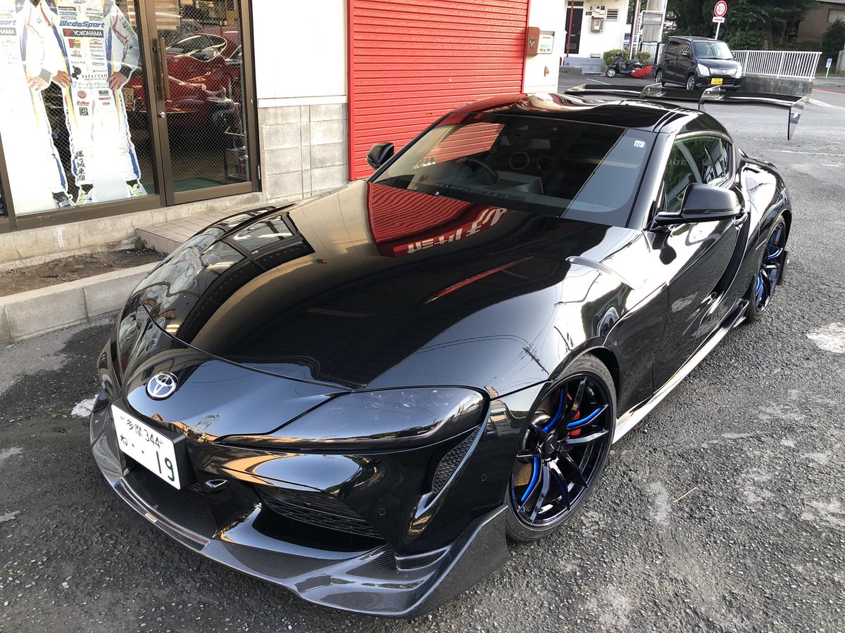 MasatakaBandoh's tweet photo. 乗るより洗車が多い。
#advan
#supra
#gr
#wedssport
#rn55m
#bandoh
#cwest
#fujitsubo
#bride https://t.co/lQYbsvhF3S