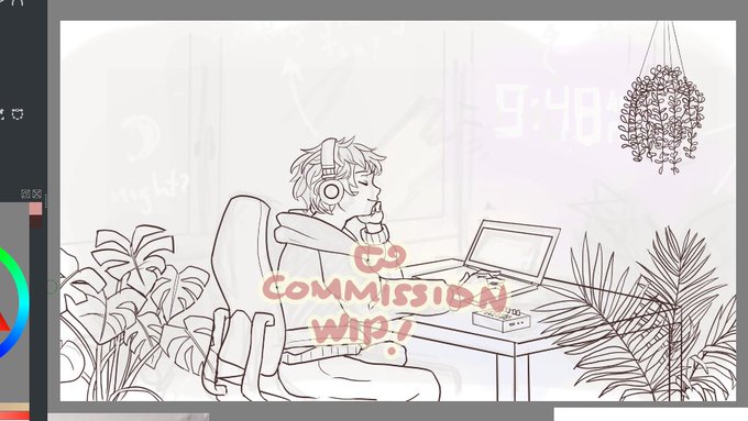referencing did wonders omg skjdsks, i hope this looks good in the end! ? (commissioned by a friend) 