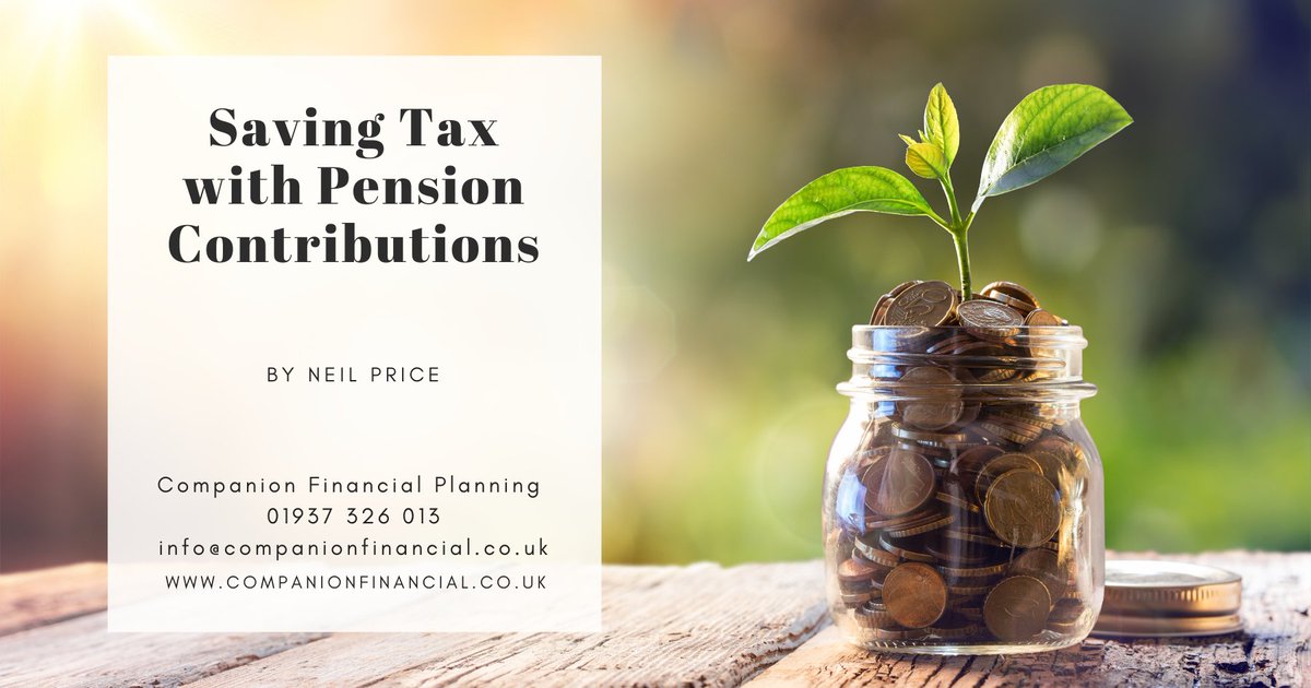 Did you know, for every £2 pounds of earnings over £100,000, the amount of personal allowance is reduced by £1
Find out how you can reduce the amount of tax you pay by making pension contributions: companionfinancial.co.uk/make-pension-c…

#Tax #Blog #ReduceTax #Saving #Investments #York #Leeds
