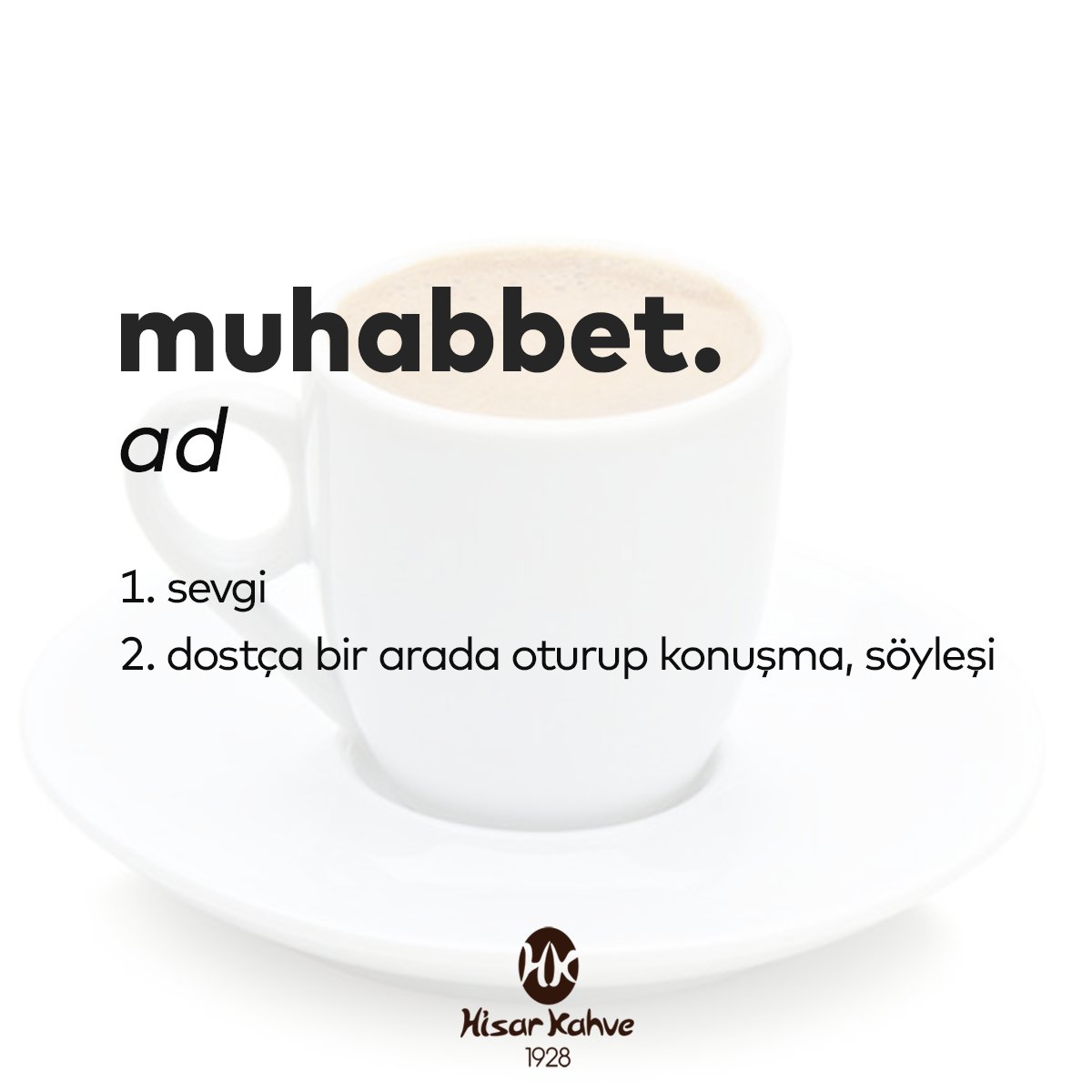 Muhabbetin en tatlı anlarında beraber olalım.
Hisar Kahve ile muhabbetiniz daim olsun... https://t.co/mgfNd36KSB