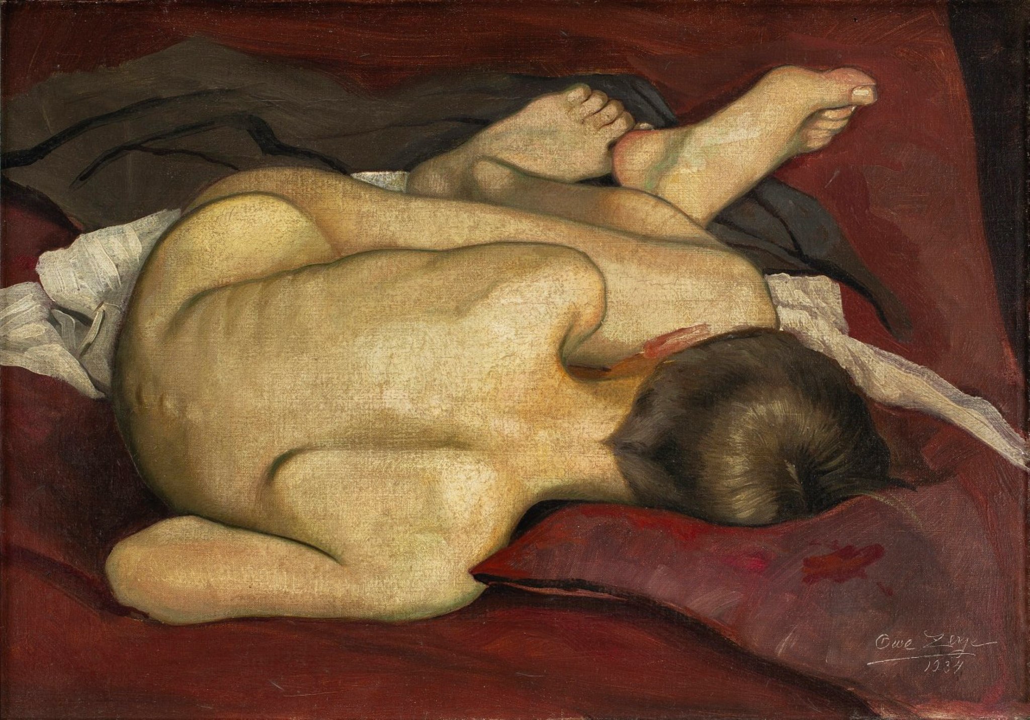 sleeping boy naked 